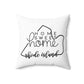 Home Sweet Home Rhode Island Decorative Pillow | Gift For Her | Home Decor | State Gift | Customized State Pillow