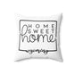 Home Sweet Home Wyoming Decorative Pillow | Gift For Her | Home Decor | State Gift | Customized State Pillow