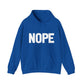 NOPE Unisex Hoodie | Motivational Gift For Her | Inspirational Quote