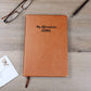 Personalized Leather Affirmations Journal