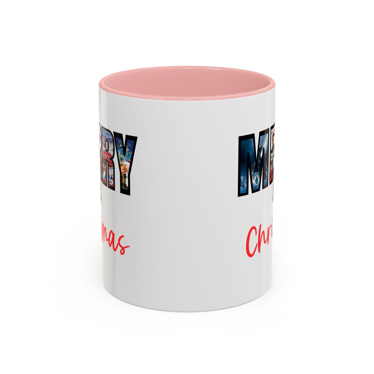 Merry Christmas Nostalgic Movie Poster Mug | 11oz | 15oz | Christmas Gift | Funny Christmas Gift | Accent Mug