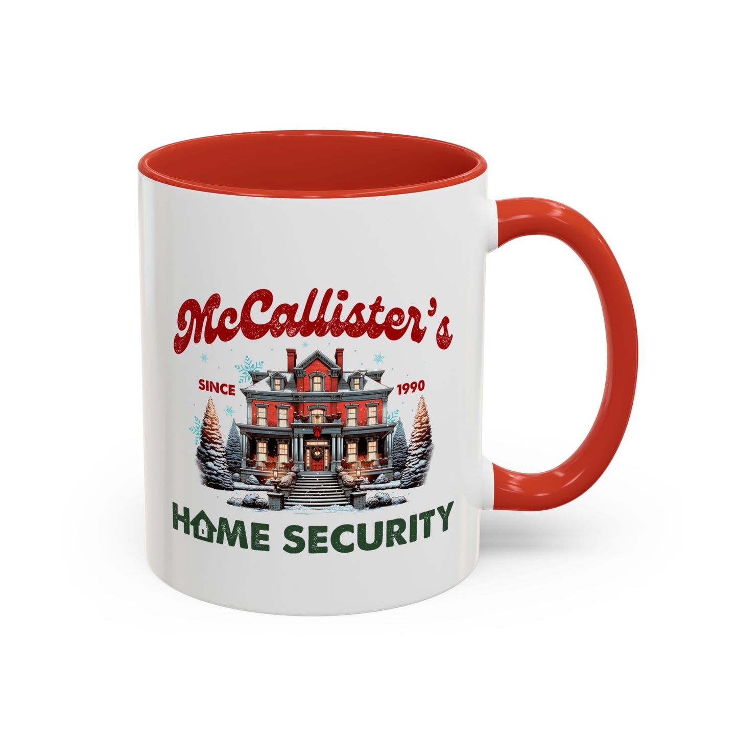 Cute McCallister's Christmas Movie | Christmas Gift | Funny Christmas Gift | 1990s Nostalgia | Ceramic |11oz Accent Mug | 15oz Accent Mug