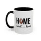 Male Football Home Sweet Home Mug | Sports Mug |11oz Accent Mug | 15oz Accent Mug | Football Mug