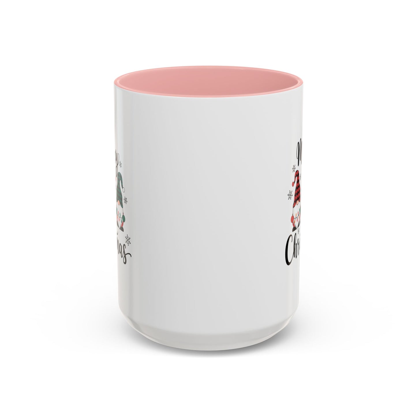 Cute Colorful Merry Christmas Elves In Colorful Hats | Christmas Mug | Christmas Gift | 11oz Accent Mug | 15oz Accent Mug