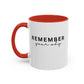 Remember Your Why Inspirational Quote Gift | Motivational Quote Gift | Ceramic Mug | 11oz Accent Mug | 15oz Accent Mug