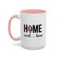 Male Football Home Sweet Home Mug | Sports Mug |11oz Accent Mug | 15oz Accent Mug | Football Mug