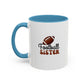 Football Sister Mug | Sports Fan Gift | Kids Mug | Sibling Gift | 11oz Accent Mug | 15oz Accent Mug