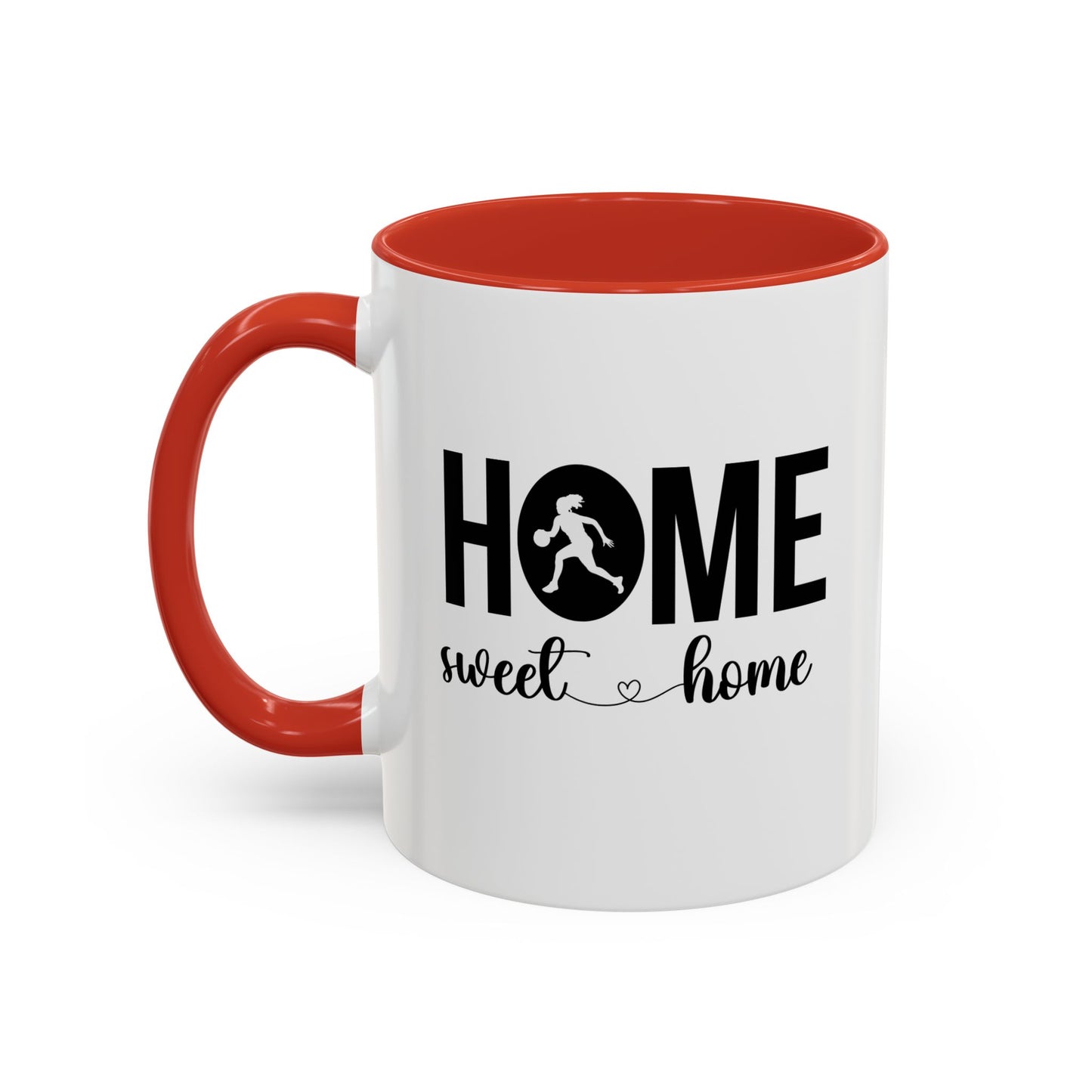 Female Basketball Player Gift Idea | Home Sweet Home Mug | Sports Mug |11oz Accent Mug | 15oz Accent Mug | Gift Idea