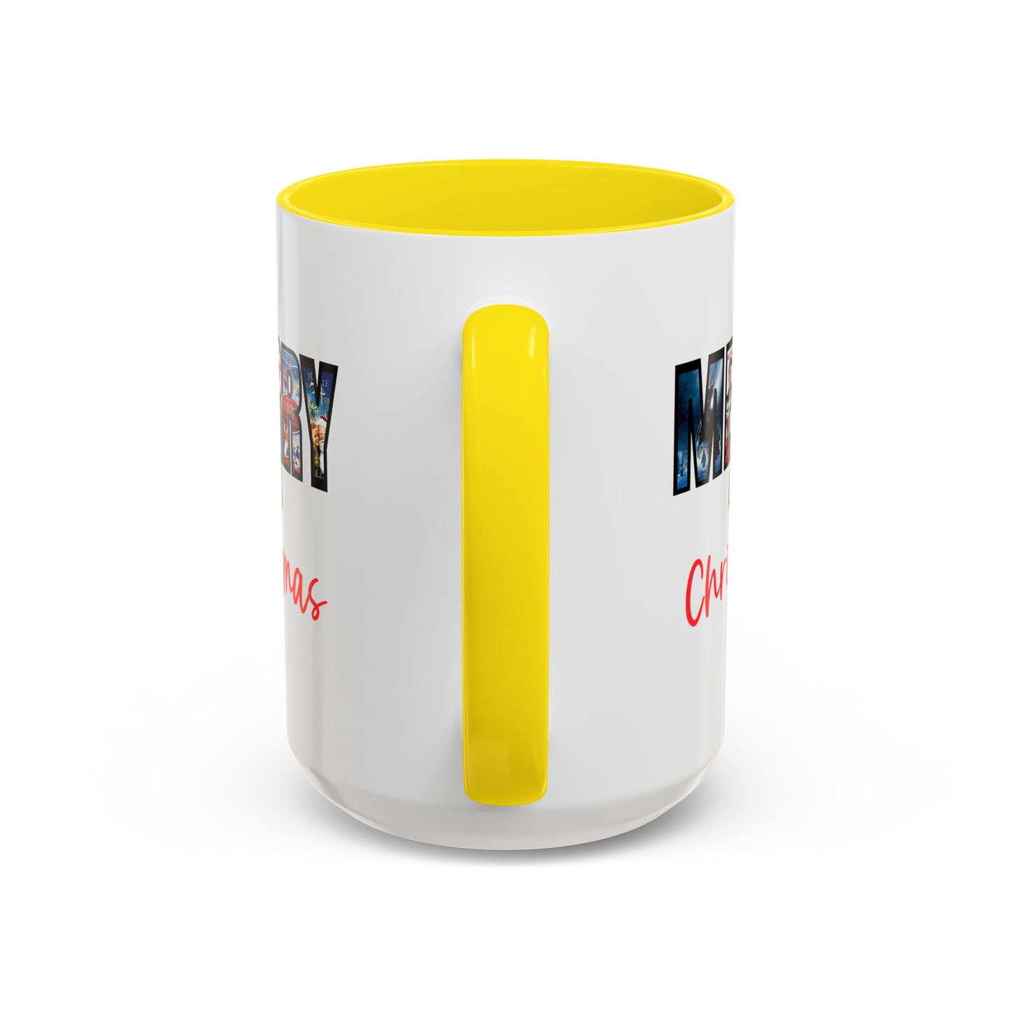 Merry Christmas Nostalgic Movie Poster Mug | 11oz | 15oz | Christmas Gift | Funny Christmas Gift | Accent Mug