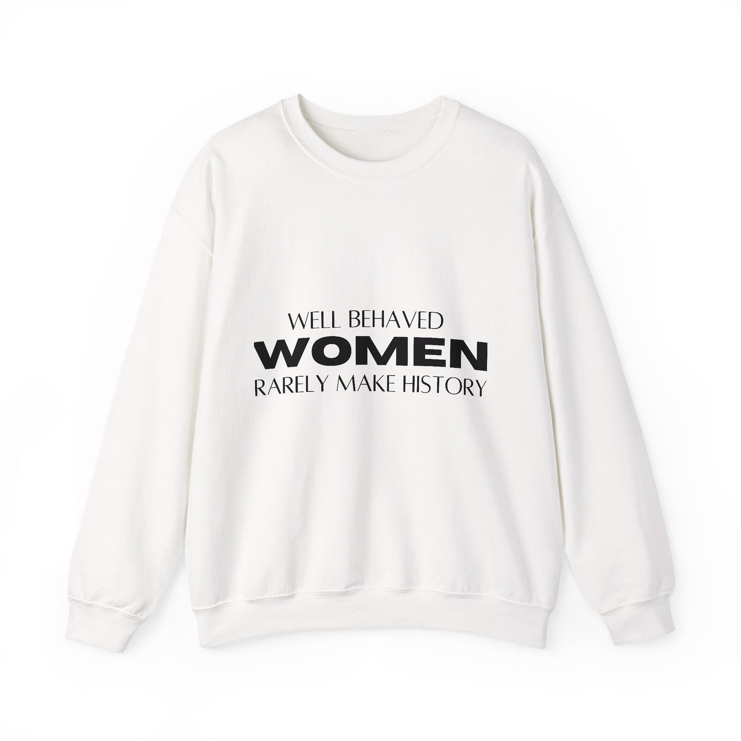 Make History Inspirational Quote Unisex Heavy Blend™ | Motivational Sweatshirt | Inspirational Gift | Gift For Her | Gift For Him