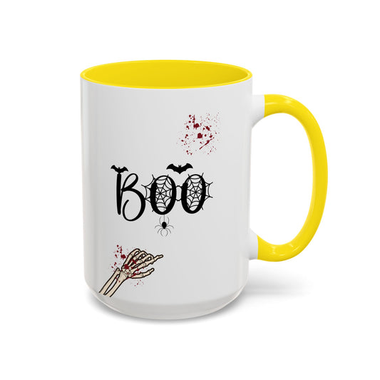 Halloween Spooky Mug | Fall Vibes | Spooky Vibes | Fall Season Mug | Gift for Her | Fall Mug | 11oz Accent Mug | 15oz Accent Mug