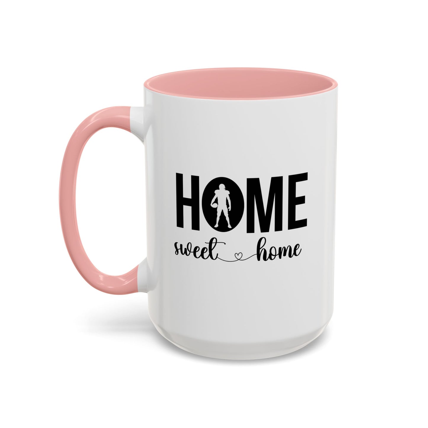 Male Football Mug | Sports Mug |11oz Accent Mug | 15oz Accent Mug | Football Mug | Home Sweet Home Mug