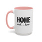 Male Football Mug | Sports Mug |11oz Accent Mug | 15oz Accent Mug | Football Mug | Home Sweet Home Mug