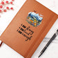 Scenic I AM Strong Affirmations Leather Journal