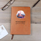 Scenic Nature Themed Remember Your Why Leather Journal