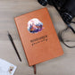 Scenic Nature Themed Remember Your Why Leather Journal