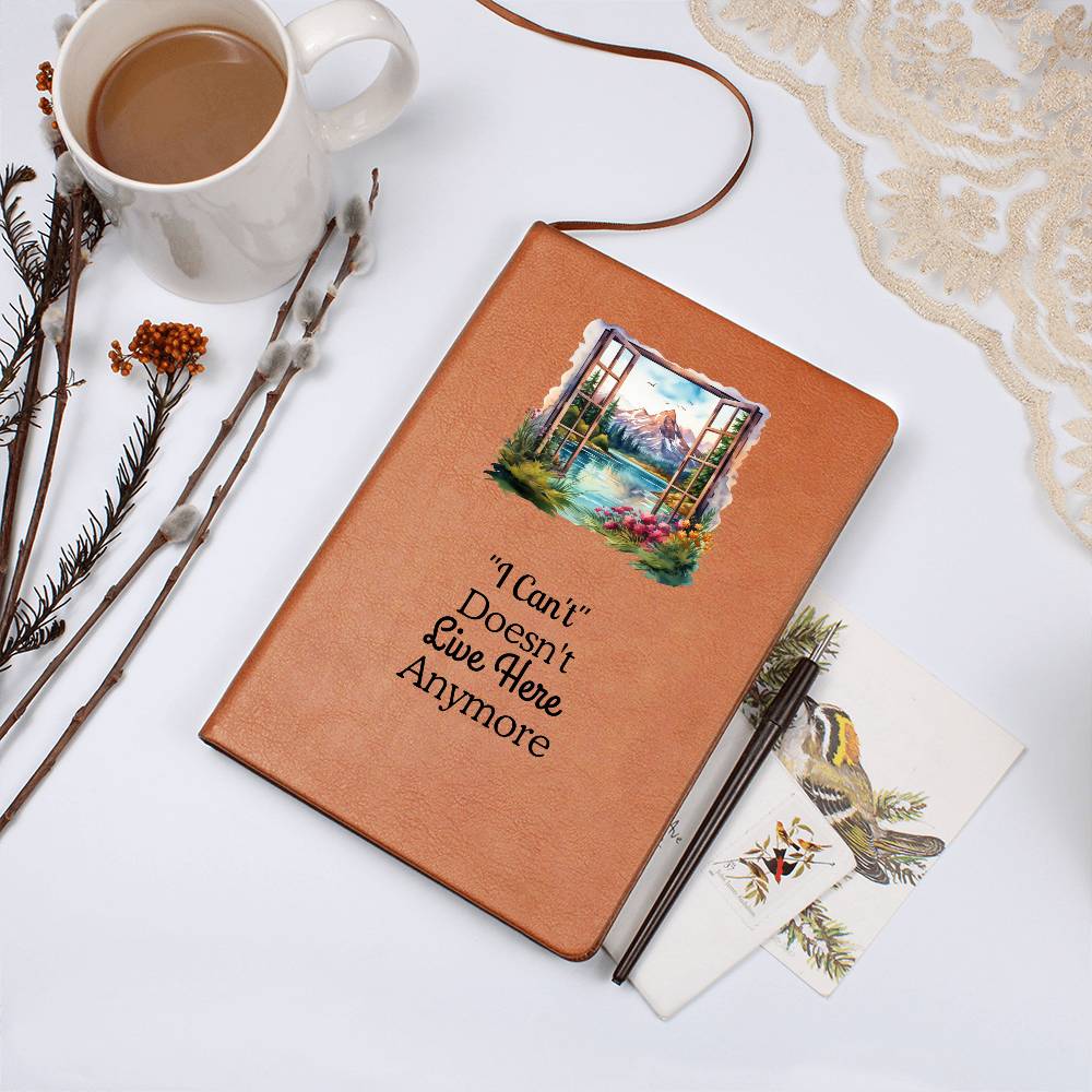 Nature Themed I Can’t Doesn’t Live Here Anymore – Confidence Builder Journal
