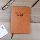 Human Kind Motivational Message Leather Journal