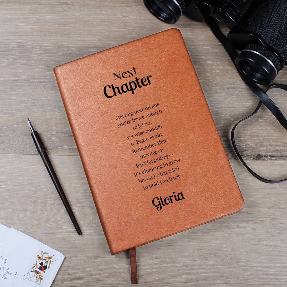 Next Chapter Unlocked – Starting Over Life Journal