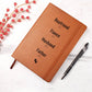 New Father Personalized Leather Journal