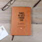 Things My Best Friend Said Nostalgia Keepsake | Personalized Leather Journal