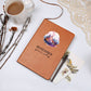 Scenic Nature Themed Remember Your Why Leather Journal
