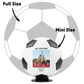 Personalized Team Name Mini Soccer Ball | Sports Memorabilia | Gift For Kids | For Her | For Him