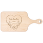 Personalized Hardwood Paddle Cutting Board| Customized Gift | Gift For Couples
