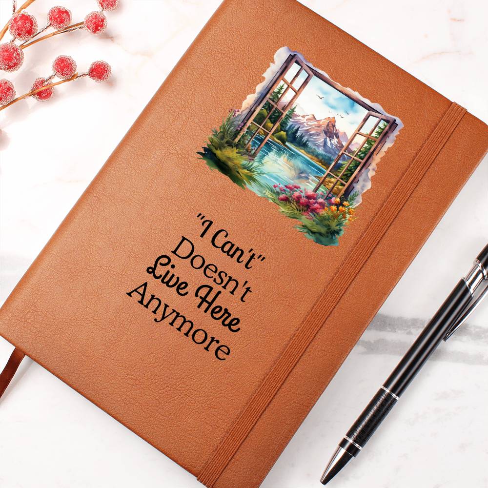 Nature Themed I Can’t Doesn’t Live Here Anymore – Confidence Builder Journal