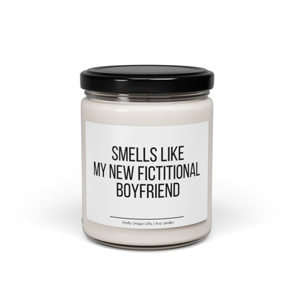 My New Fictional Boyfriend Soy Candle | Book Boyfriend 9oz Candle
