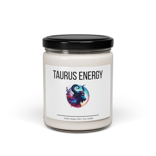 Taurus Energy Soy Candle | Zodiac Aura 9oz Candle