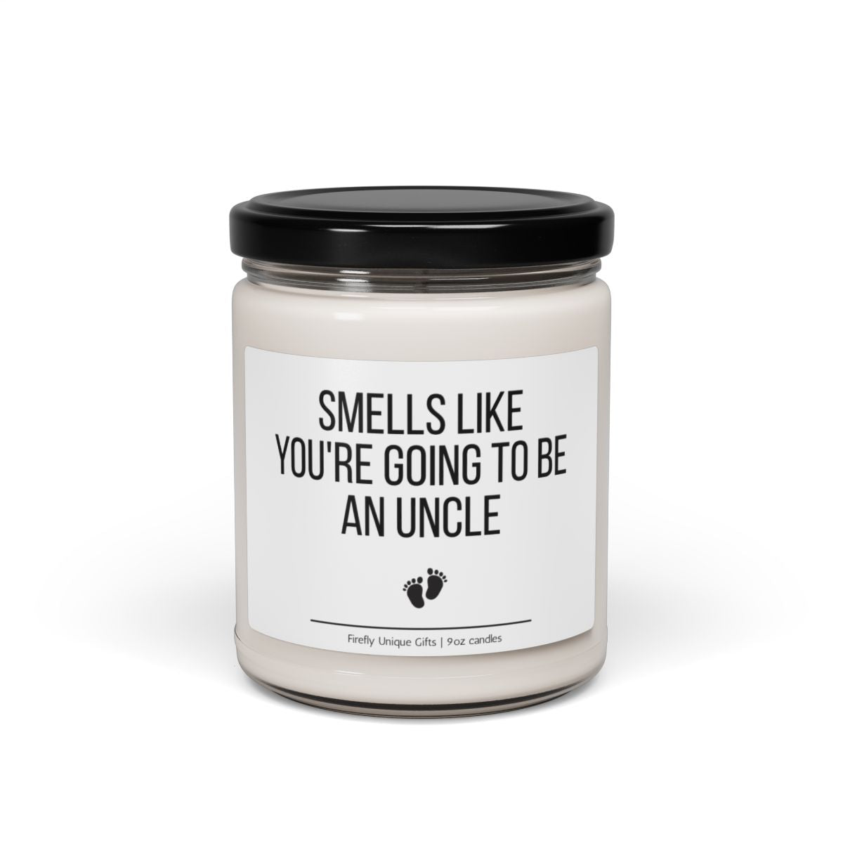 Going to Be an Uncle Soy Candle | Baby Reveal 9oz Candle