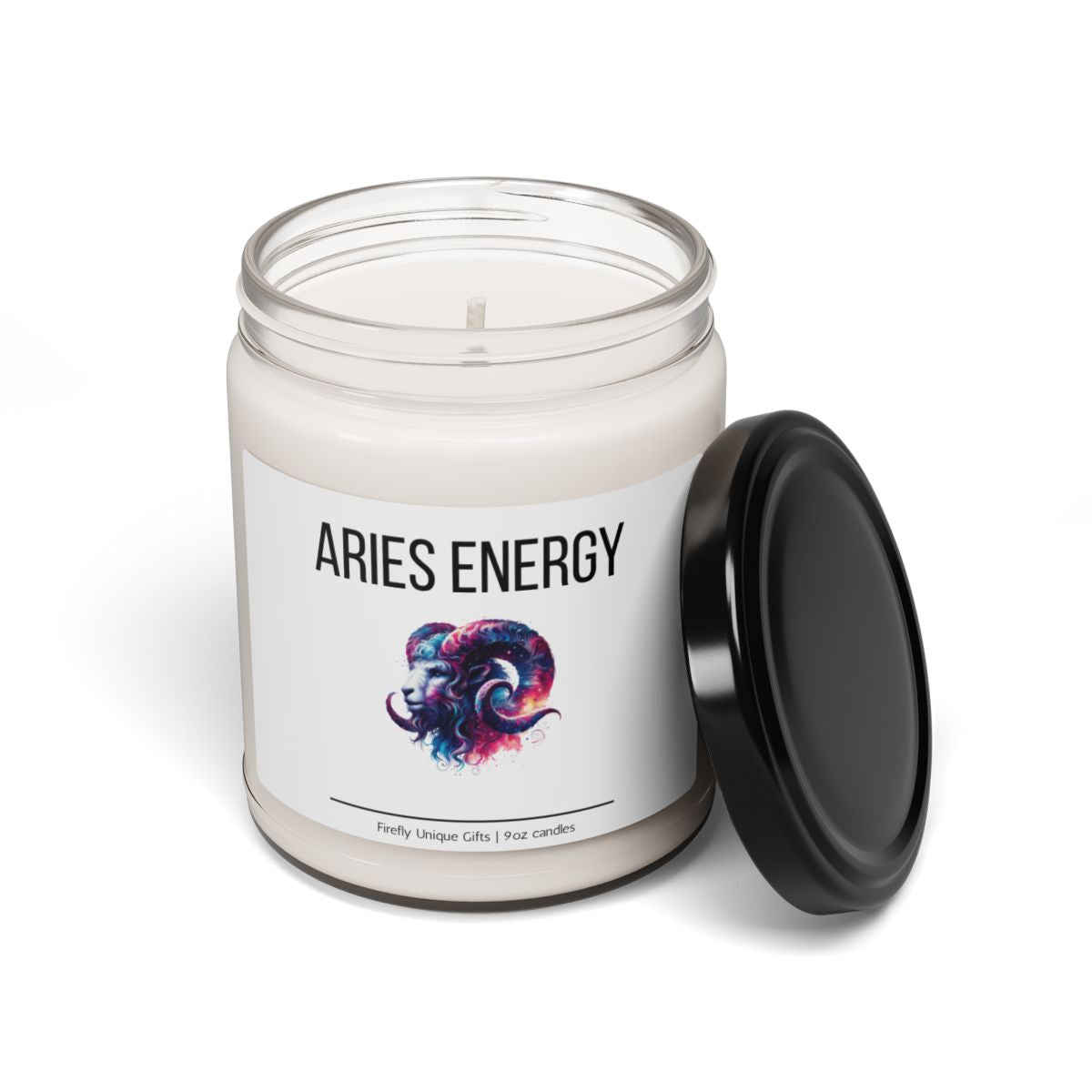 Aries Energy Soy Candle | Zodiac Aura 9oz Candle