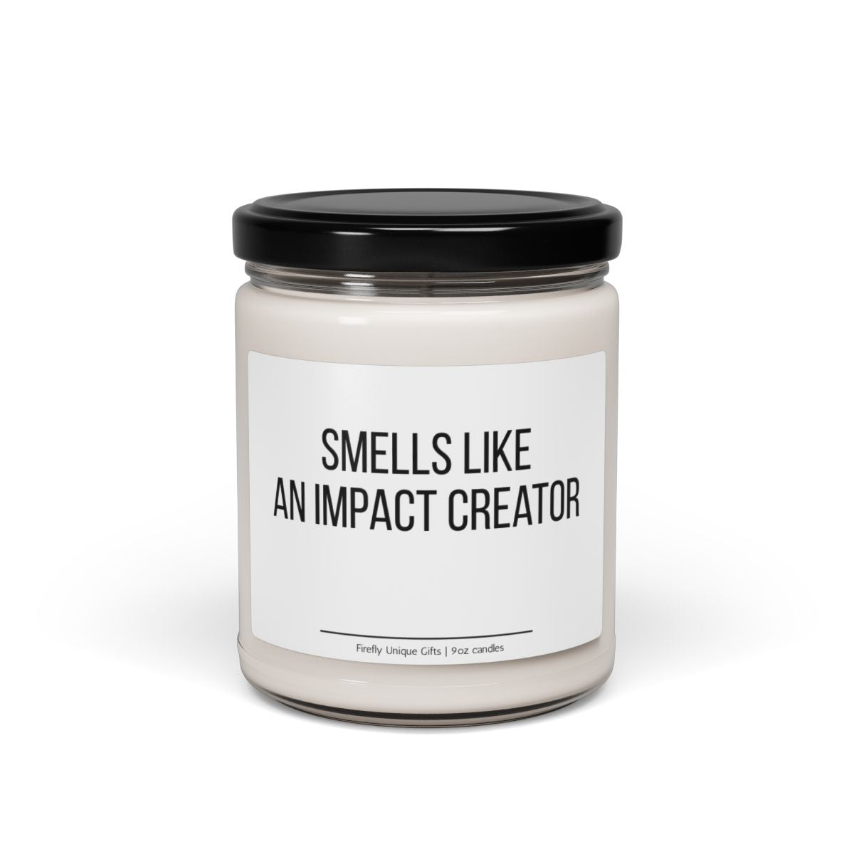 Impact Creator Soy Candle | Purpose-Driven 9oz Scented Candle