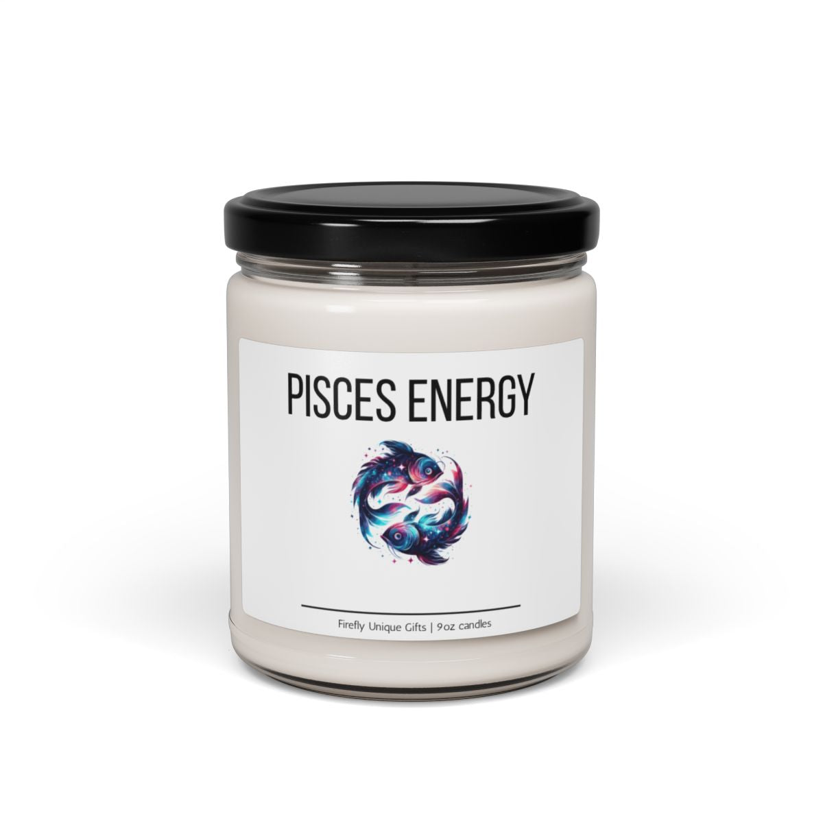 Pisces Energy Soy Candle | Zodiac Aura 9oz Candle