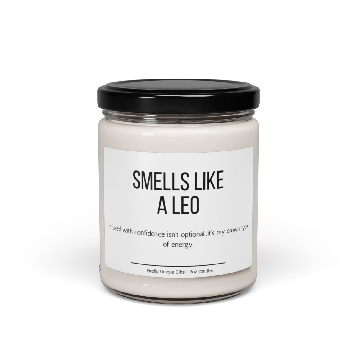 Funny Leo Definition Soy Candle | Zodiac Humor 9oz Candle