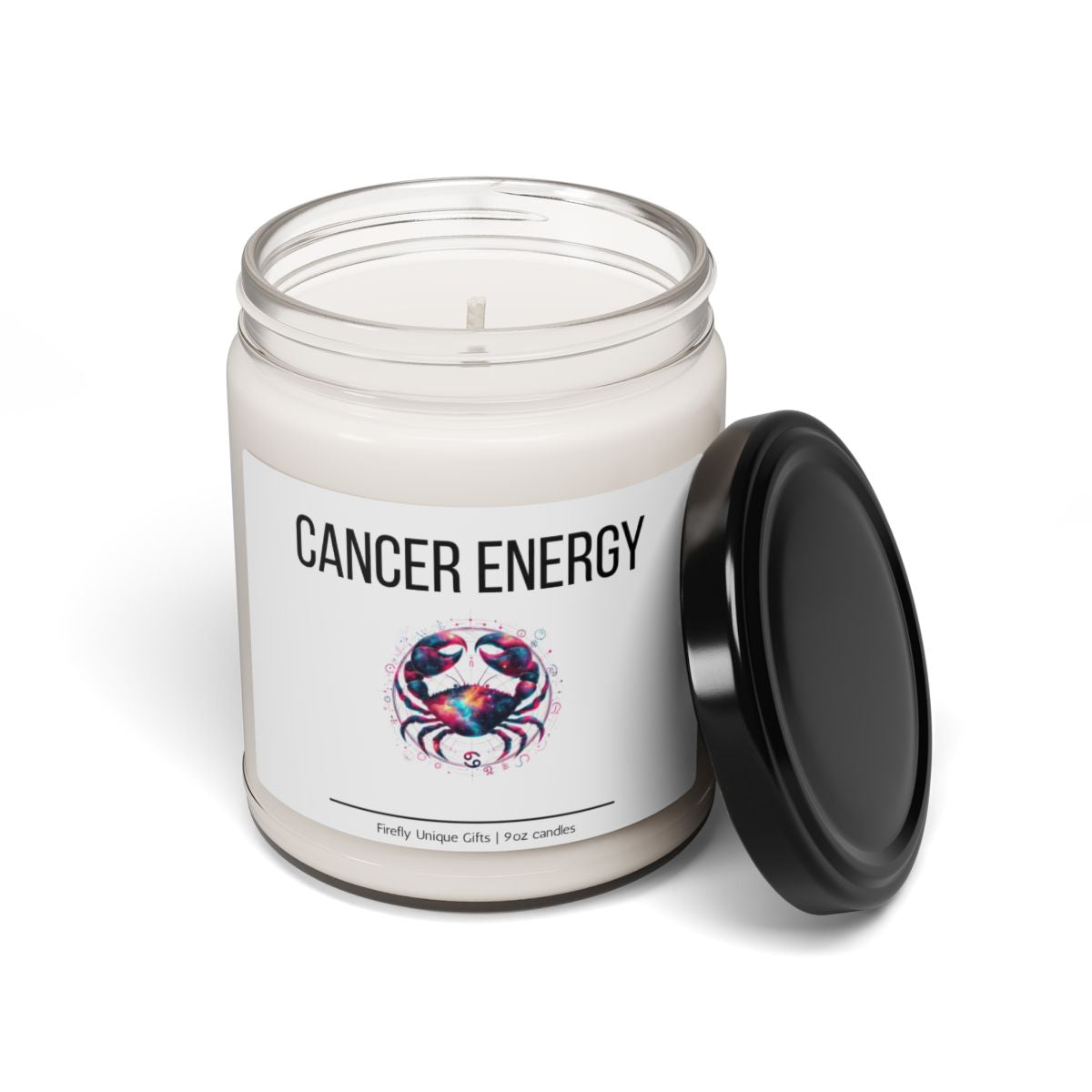 Cancer Energy Soy Candle | Zodiac Aura 9oz Candle