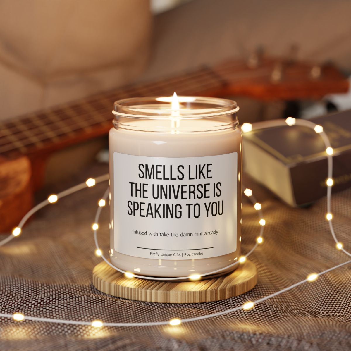The Universe Is Speaking to You Soy Candle | Spiritual 9oz Candle