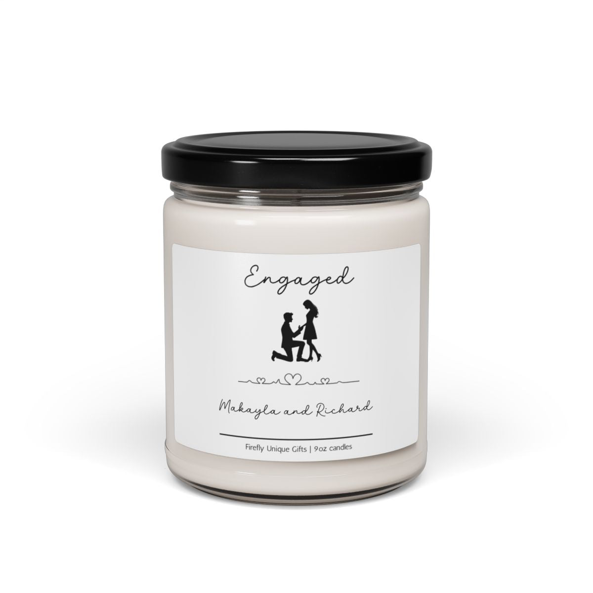 Getting Engaged Soy Candle | Engagement Celebration 9oz Candle