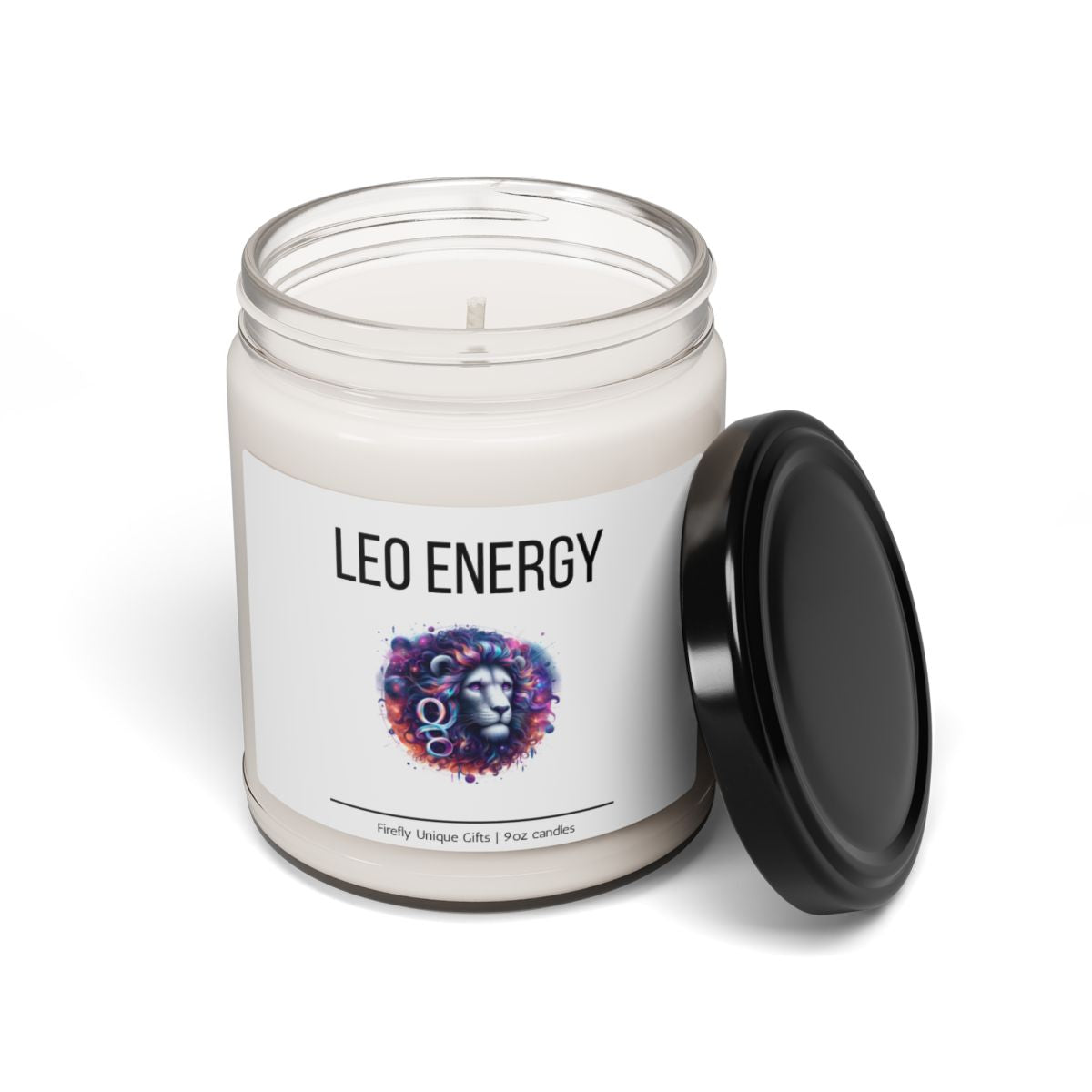 Leo Energy Soy Candle | Zodiac Aura 9oz Candle