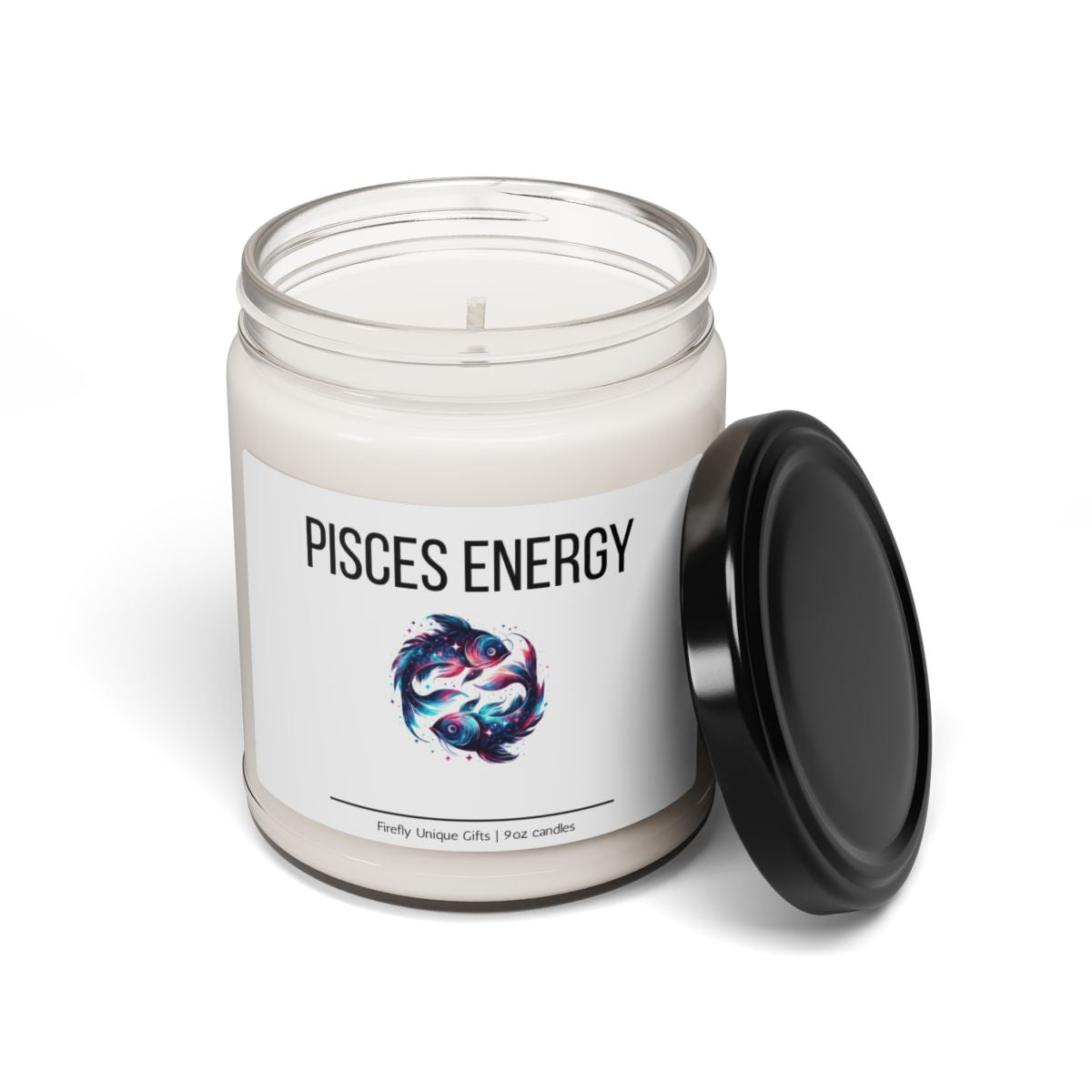 Pisces Energy Soy Candle | Zodiac Aura 9oz Candle