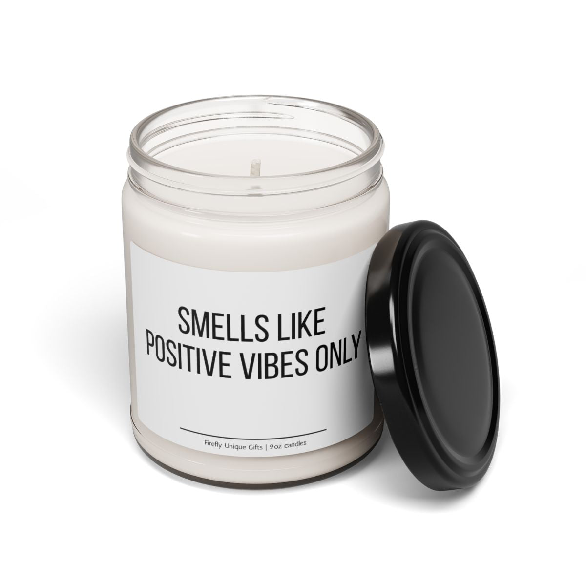 Positive Vibes Only Soy Candle | Good Energy 9oz Candle