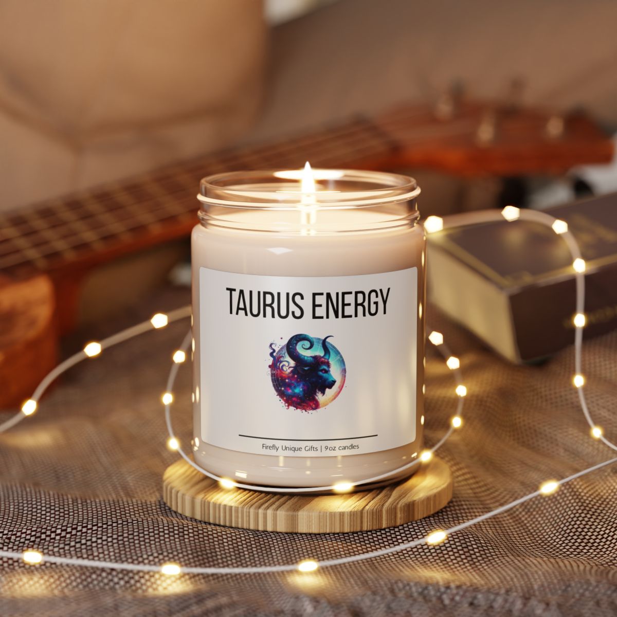 Taurus Energy Soy Candle | Zodiac Aura 9oz Candle