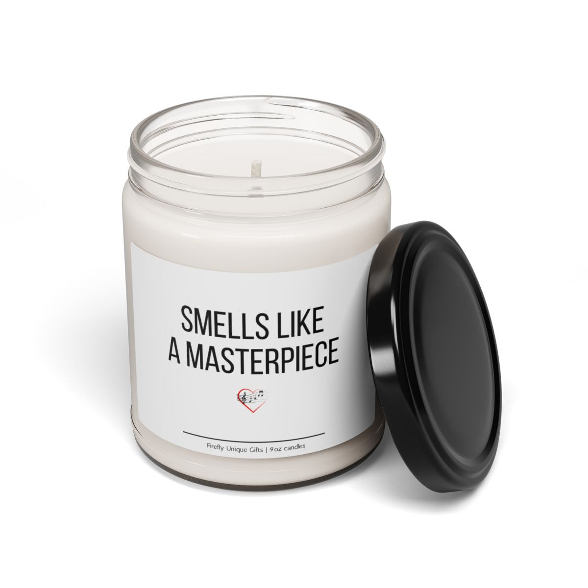 Smells Like a Masterpiece Soy Candle | Music Lovers & Creators Candle