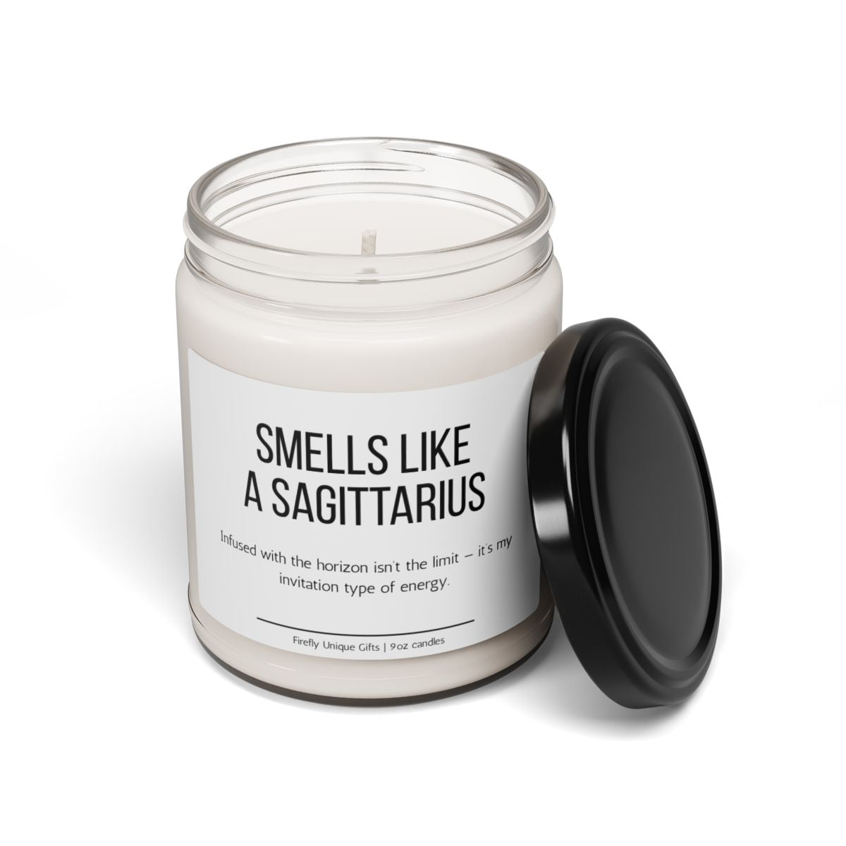 Funny Sagittarius Definition Soy Candle | Zodiac Humor 9oz Candle