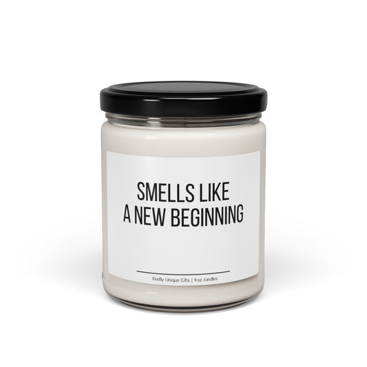 A New Beginning Soy Candle | Fresh Start 9oz Scented Candle