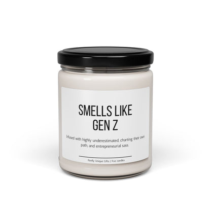 Gen Z Funny Definition Soy Candle | Trendy Humor 9oz Candle
