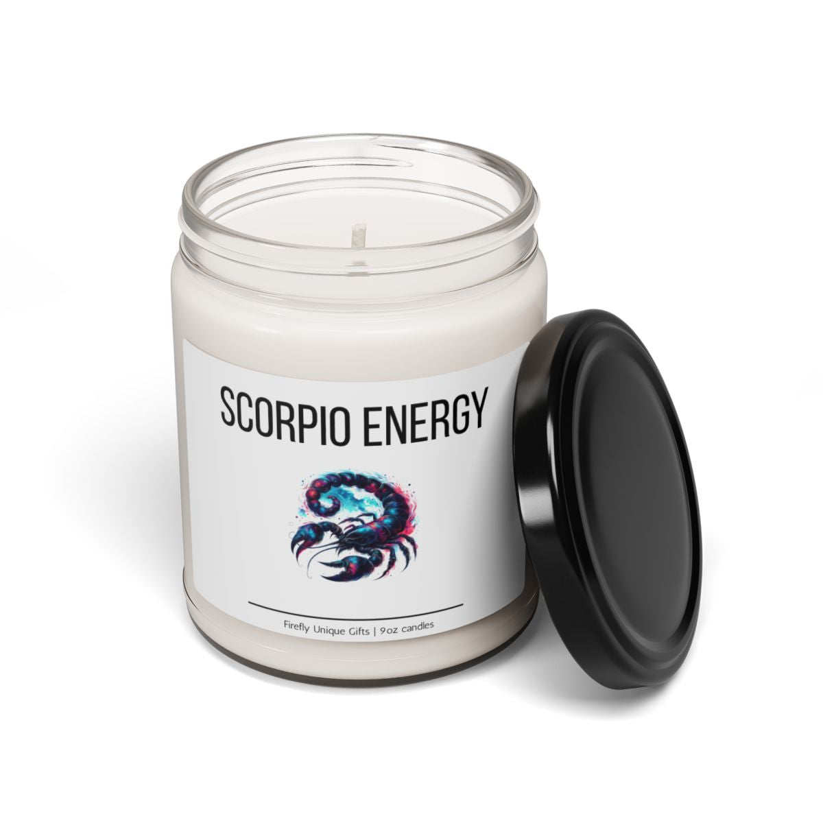 Scorpio Energy Soy Candle | Zodiac Aura 9oz Candle