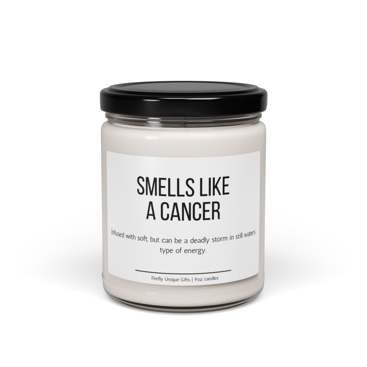 Funny Cancer Definition Soy Candle | Zodiac Humor 9oz Candle
