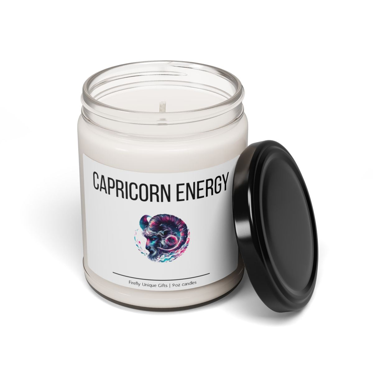 Capricorn Energy Soy Candle | Zodiac Aura 9oz Candle